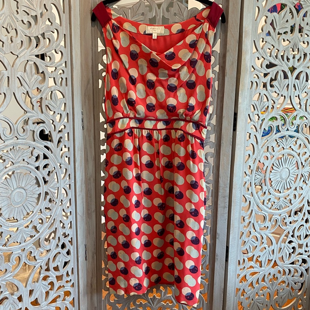 Silk dress Anthropology